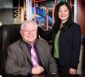 Dr. Joseph Morrow, President and co-founder of Applied Behavior Consultants Inc. ® ( ABC, Inc) and Brenda Terzich-Garland.