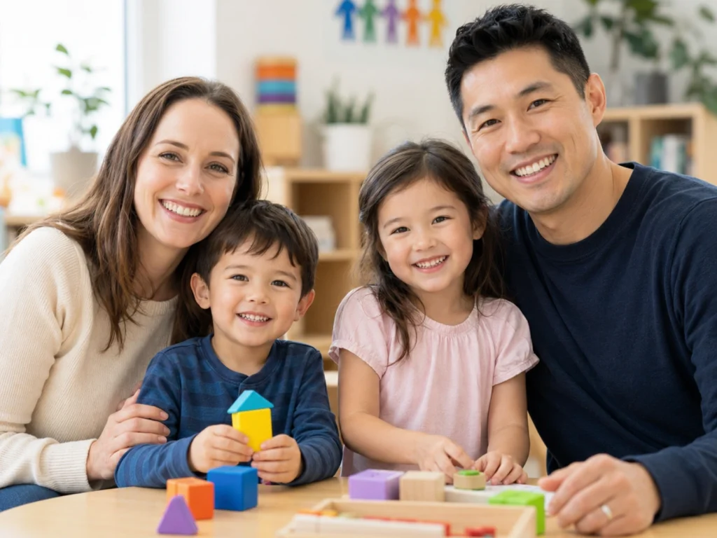 Happy family moments representing our success stories